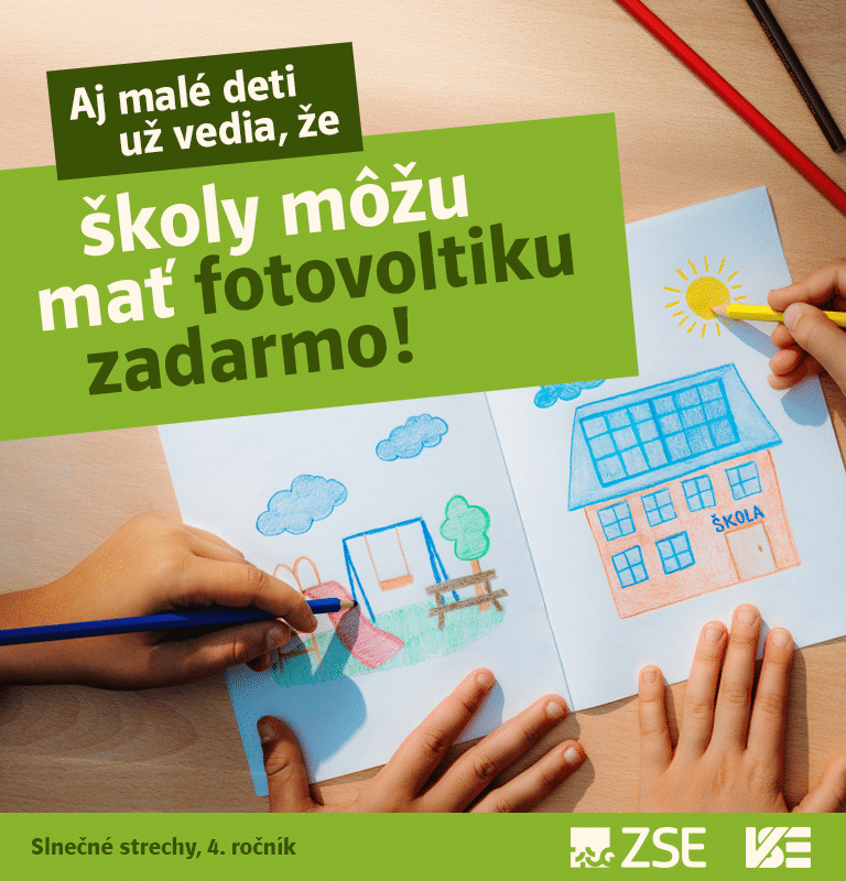 Aj malé deti už vedia, že školy môžu mať fotovoltiku zadarmo! Slnečné strechy, 4. ročník